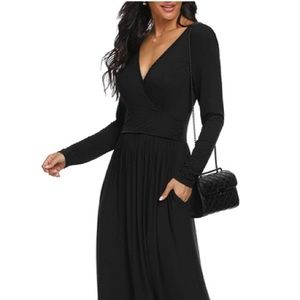Ouges Black Maxi dress